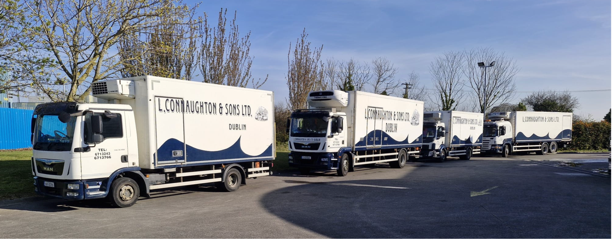 L. Connaughton & Sons Ltd temperature-controlled fleet, Dublin
